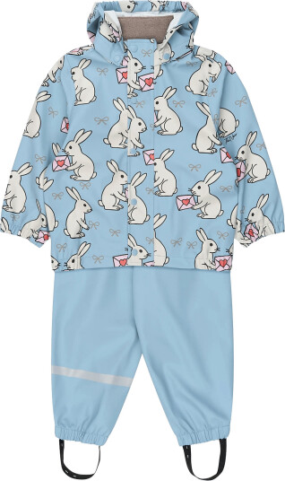 The New Tnstumma Rainwear Set Blue 80