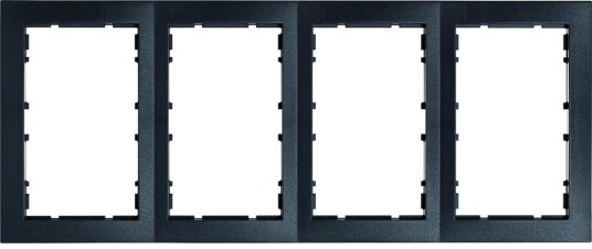 Hager Kombinasjonsramme for Uttaksinnsats 2-veis 295 mm Bred, 294 mm Høy