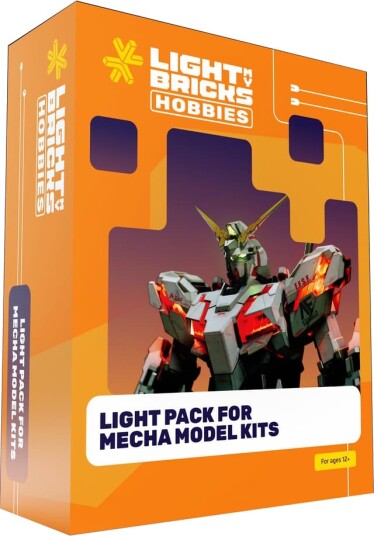 Light My Bricks Mecha Modell Lysett