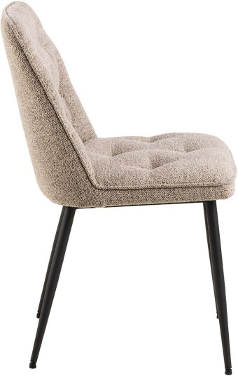 Brooke spisestuestoler bouclé beige. Brooke spisestuestoler bouclé beige.