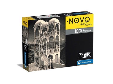 Clementoni M. C. Escher "Belvedere" 1000 Stykker Kunst 10 År
