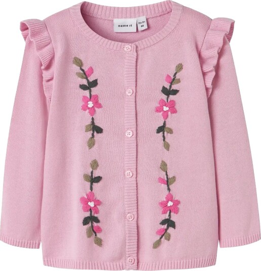 Name It Nmfduniaja Ls Knit Card Pink 116