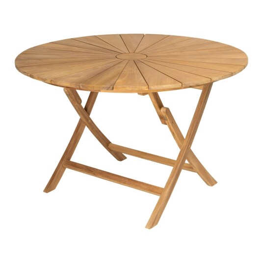 Langli Spisebord Ø120 teak Outlet/lagertømming