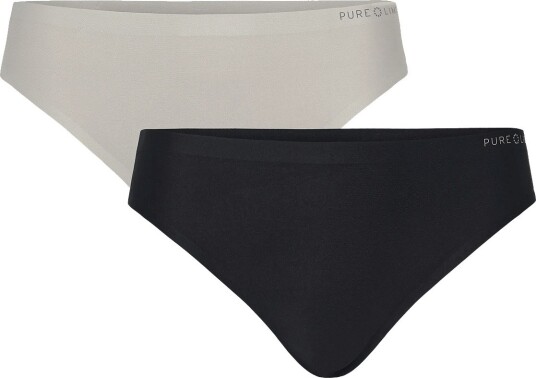 Pure lime | Invisible Microfiber Thong 2 Pack | M