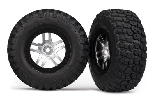 Traxxas 6873X Tires & Wheels Goodrich S1/Split-Spoke 4WD/2WD R Traxxas 6873X Tires & Wheels Goodrich S1/Split-Spoke 4WD/2WD R