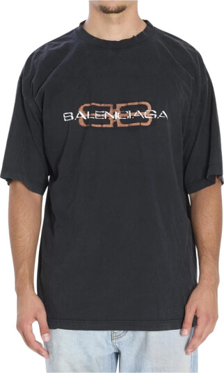 Balenciaga Herre Topper Svart S, Balenciaga Herre Topper Svart S,