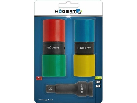 Hoegert Hoegert Dobbelt-Sidige Slagstøtter Med Forlengelse 17, 19, 21, 22 Mm Hoegert Hoegert Dobbelt-Sidige Slagstøtter Med Forlengelse 17, 19, 21, 22 Mm