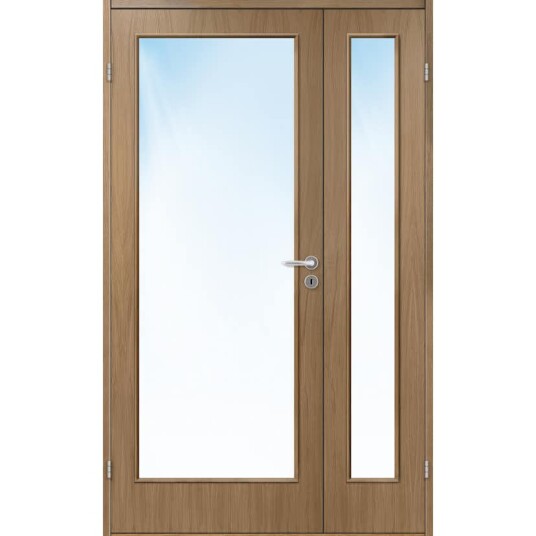 Sidefelt Bygg1 Sans FW Finer Eik Klart Glass Sidefelt Bygg1 Sans FW Finer Eik Klart Glass