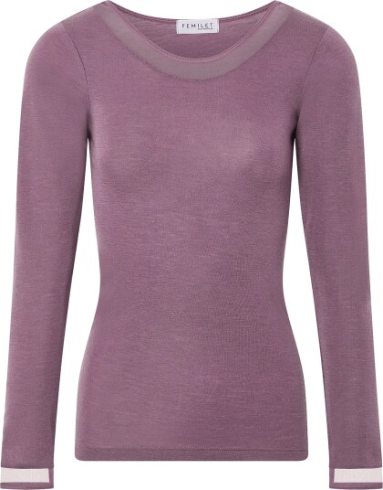 Femilet Juliana Ls T Shirt HYACINTH 38