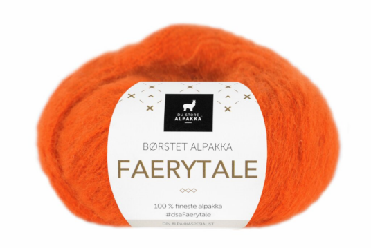 Du Store Alpakka Du Store Alpakka Garn Faerytale Oransje 806 50g Du Store Alpakka Du Store Alpakka Garn Faerytale Oransje 806 50g