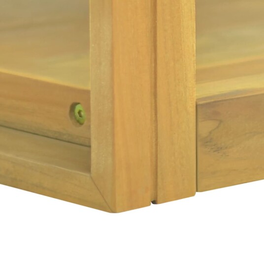 vidaXL Veggmontert baderomsskap 60x45x35 cm heltre teak vidaXL Veggmontert baderomsskap 60x45x35 cm heltre teak
