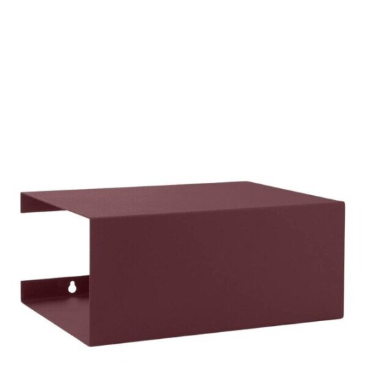 ReCollector BoxShelf hylle 35x25x15 cm Maroon Red ReCollector BoxShelf hylle 35x25x15 cm Maroon Red