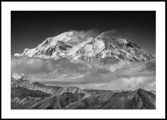 Denali from the opposing ridge line Plakat Plakat / 21x30cm Denali from the opposing ridge line Plakat Plakat / 21x30cm