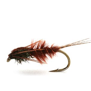 Umpqua Flies Leptonymfa Brown