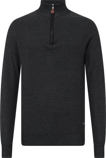 INDICODE Injexmon ½ Zip JET BLACK M