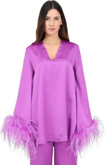 Alma Sanchez Dame Bluser & Skjorter Lilla M, Alma Sanchez Dame Bluser & Skjorter Lilla M,