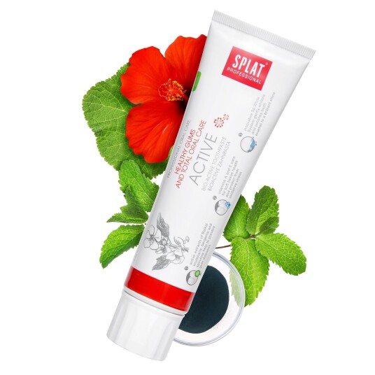 Splat Professional Active Tannkrem med Fluor 100 ml Splat Professional Active Tannkrem med Fluor 100 ml