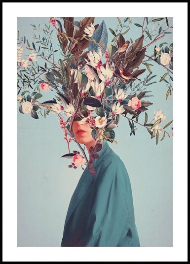 I Was Hidden but You Saw Me Plakat / 30x40cm