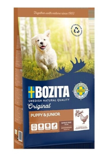 Bozita Original Puppy & Junior Kylling Tørfoder 12kg - Hundefôr for Valper og Juniorhunder Bozita Original Puppy & Junior Kylling Tørfoder 12kg - Hundefôr for Valper og Juniorhunder