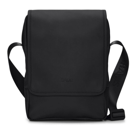 Rains Reporter Box Bag W3 Black Rains Reporter Box Bag W3 Black