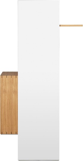 Ferm Living Bon Hallway Cabinet Oiled Oak Vegghyller Tre Farget Glass/tre