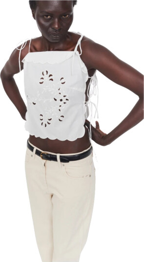 The Garment Dame Topper Hvit S, The Garment Dame Topper Hvit S,