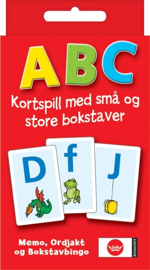 Kortspill ABC med hangtag