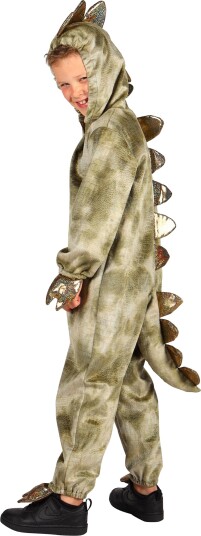 Thetru B.v. Dino Jumpsuit Barn Kostyme Medium 4064-9900-0114