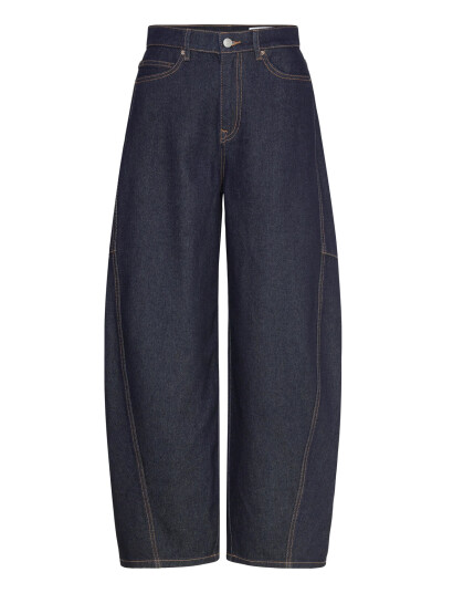 Vero Moda Vmkaitlin Hr Wide Barrel Jeans Si352 - Blue - 25 x 32