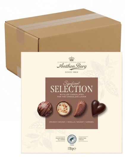 10 stk Anthon Berg Significant Selection Esker med Forskjellig Konfekt Hel Eske 1,78 kg