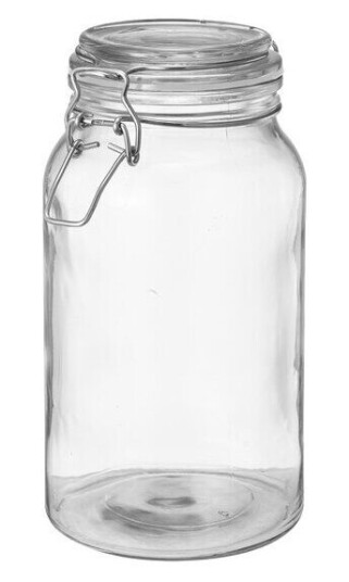 Modern House Sogn glasskrukke 1,2L klar
