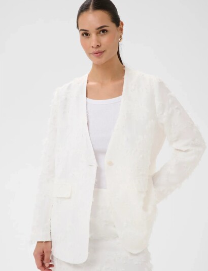 Kaffe Kalena Blazer   White   34