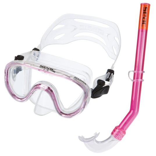 Seac Snorkelsett Marina Pink Seac Snorkelsett Marina Pink