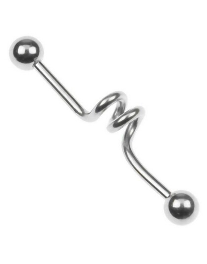 Body Art Spiral Spring Ørebarbell