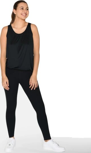 ZEBDIA Women Sports Top 2 Pack Black XL