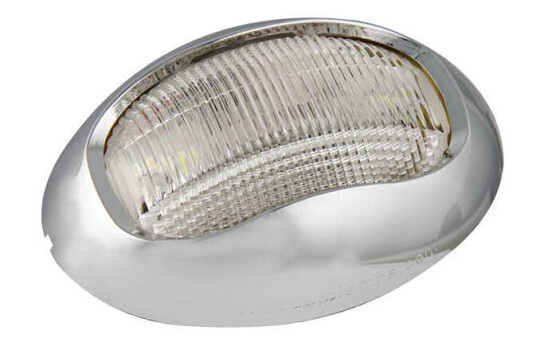LEDAutolamps Led Autolamps Marine Navigasjonslys Hvit Krom LEDAutolamps Led Autolamps Marine Navigasjonslys Hvit Krom
