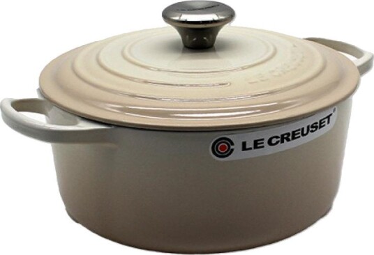 Le Creuset Signature Rund Langpanne 24 cm Meringue