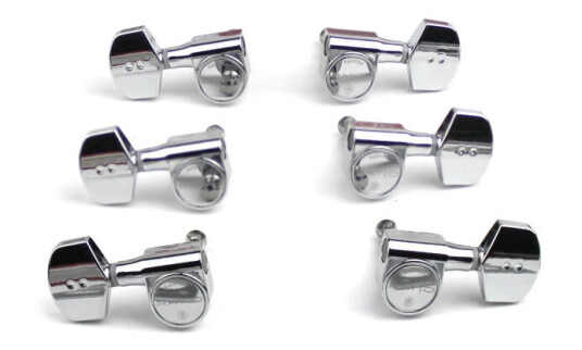 Graph Tech Prn-2311-C0 Ratio Electric Guitar Machine Heads 3+3 - Chrome
