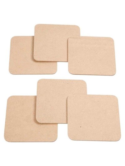 Creativ Company Coasters MDF 6pcs. Creativ Company Coasters MDF 6pcs.