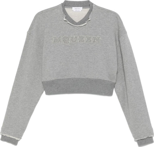 Alexander McQueen Dame Gensere & Hettegensere Grå XS, Alexander McQueen Dame Gensere & Hettegensere Grå XS,