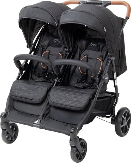 Babytrold - OS2 Twin Pushchair - Black