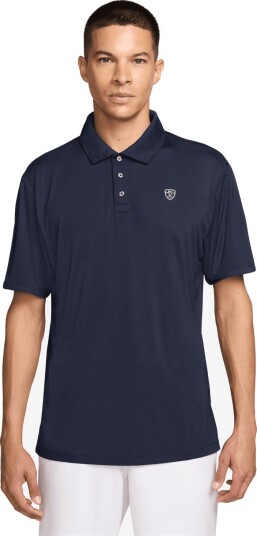 Nike Par M Dri Fit Golf Polo Blå Golf pologenser herre College Navy White X Large