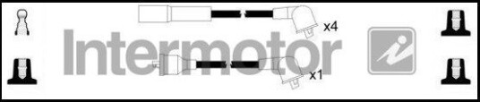 Tennplugg kabelsett INTERMOTOR 73941