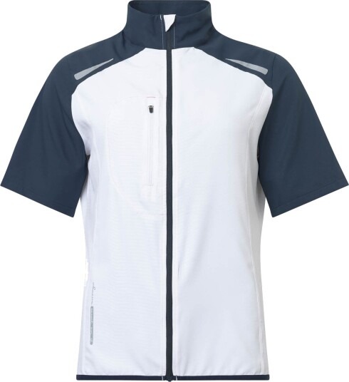 Abacus W Lanark Stretch Windshirt Hvit Golfjakke dame 193 White Navy Medium