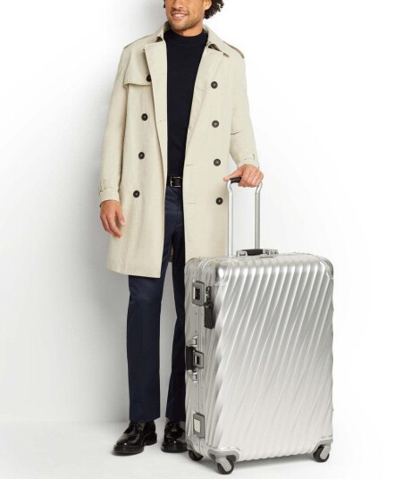 TUMI Extended Trip Aluminum Packing Case Silver