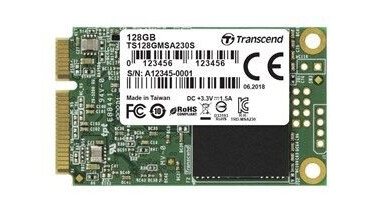 Transcend 230S SSD - 128GB - SATA-600 - mSATA Transcend 230S SSD - 128GB - SATA-600 - mSATA