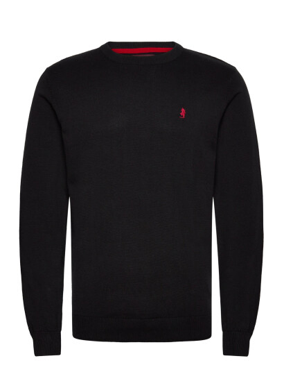 MCS Ellison Reg Cw Cot Mcs M Knit - Black - XL