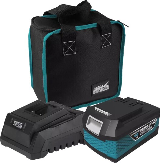 Dedra Batteripakke Sas+All DED7030G02 Med Verktøybag 10 Liter, 18 v, 4 ah