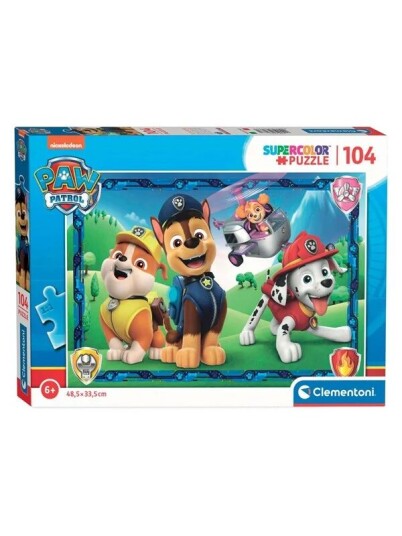 Clementoni Jigsaw Puzzle PAW Patrol 104pcs. Gulv