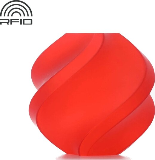 Bambu Lab Bambu Lab PLA Translucent Red 13210 Med spole 1kg